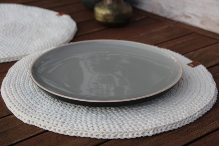 sets de table ronds en coton