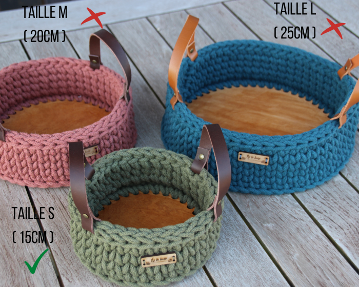 corbeilles en coton