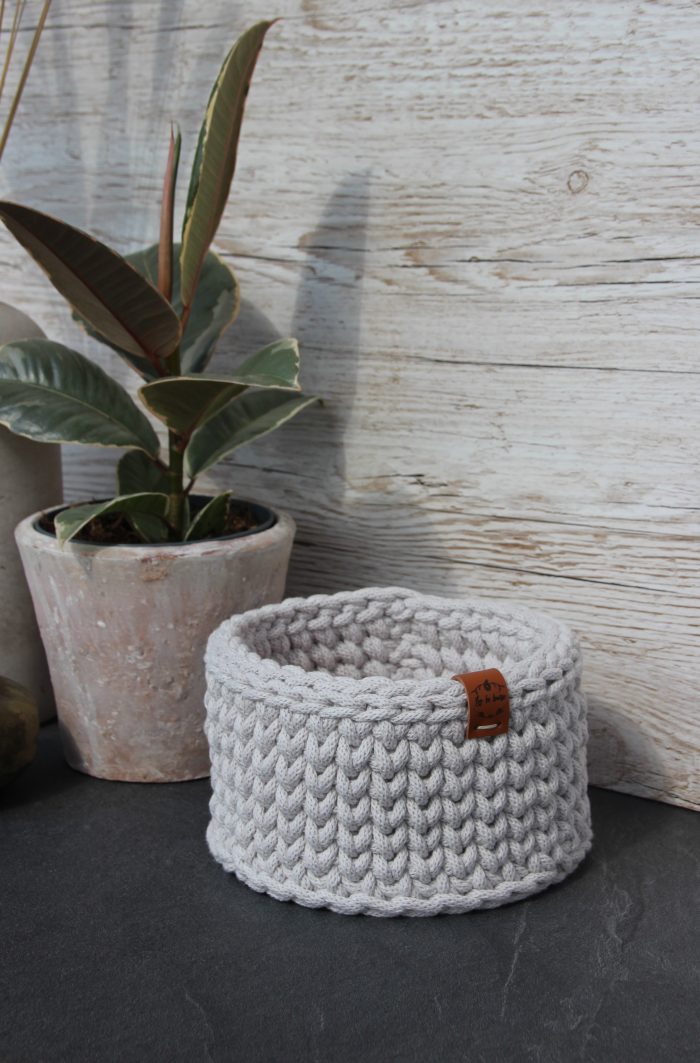 petit panier en coton