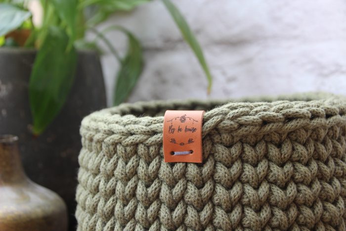 panier crochet moderne