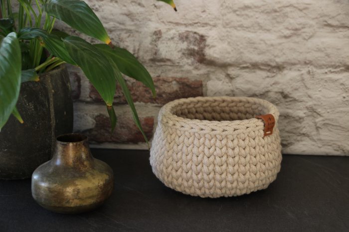 petit panier décoration boheme