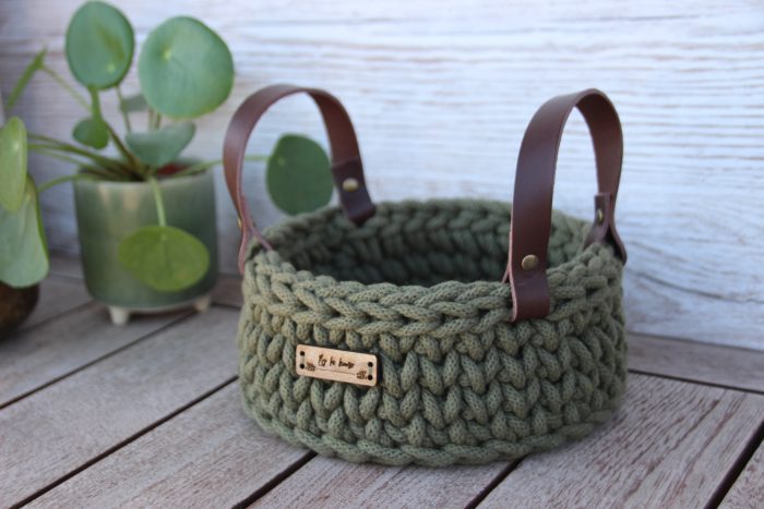 petite corbeille en coton