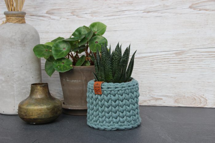 petit panier crochet moderne