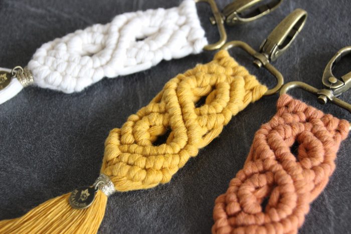 accessoires macramé moderne