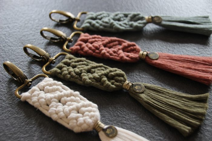 créations macramé