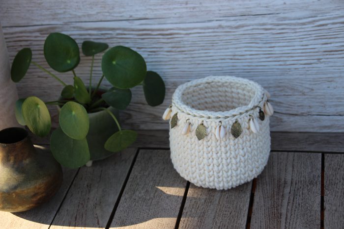 cache pot boho chic