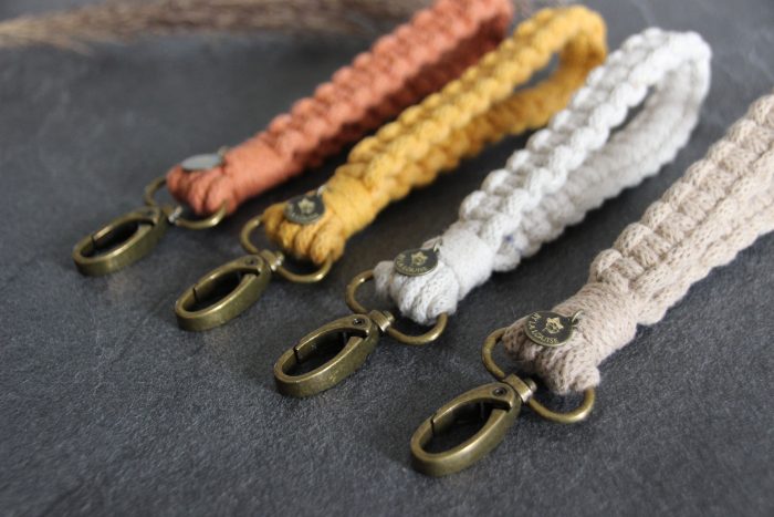 sangle de poignet macramé
