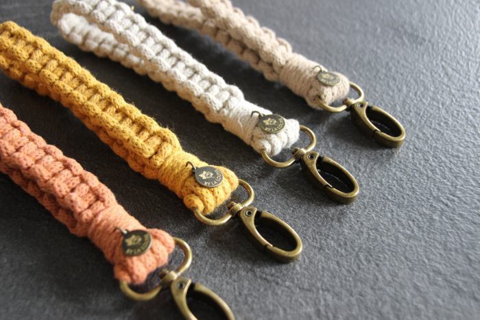 porte clés boheme macrame