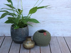 vase boues fleurs séchées