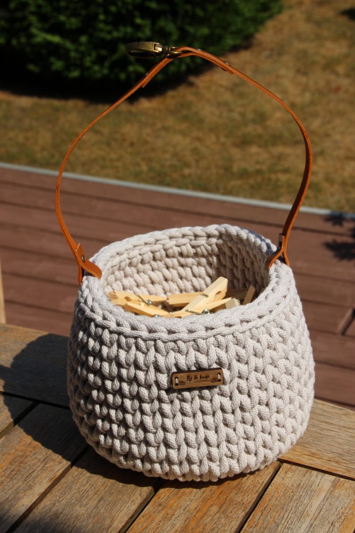 Panier à pinces à linge PIA à suspendre, 18 Coloris au choix – Image 7