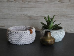 corbeille de rangement table à langer