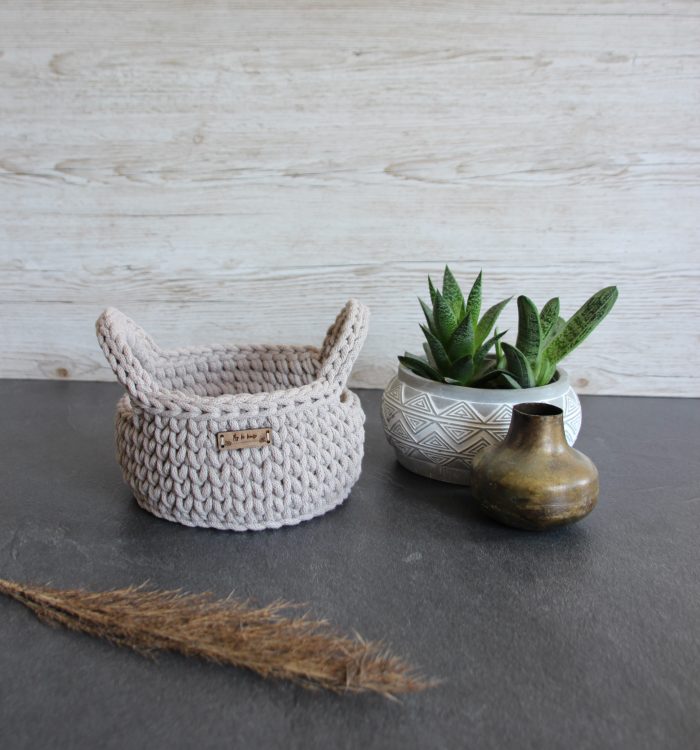 petit panier au crochet