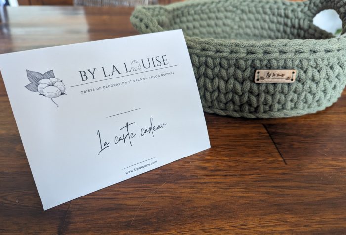 carte cadeau By La Louise