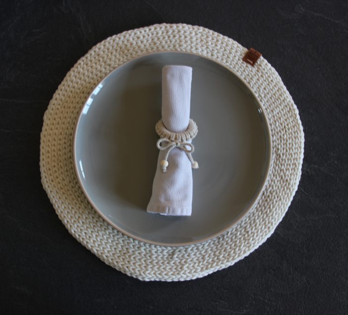 rond de serviette campagne chic