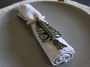 Rond de serviette sapin de Noel