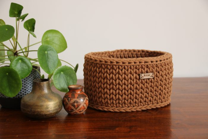 panier ovale haut
