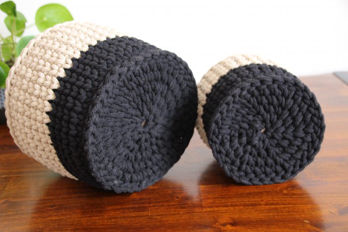panier au crochet