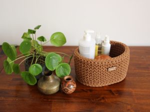 panier de rangement coiffeuse