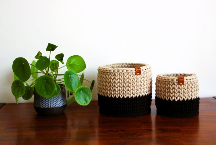 cache pot bohème chic