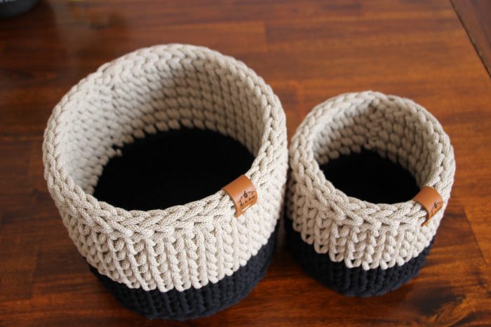 cache-pot en coton